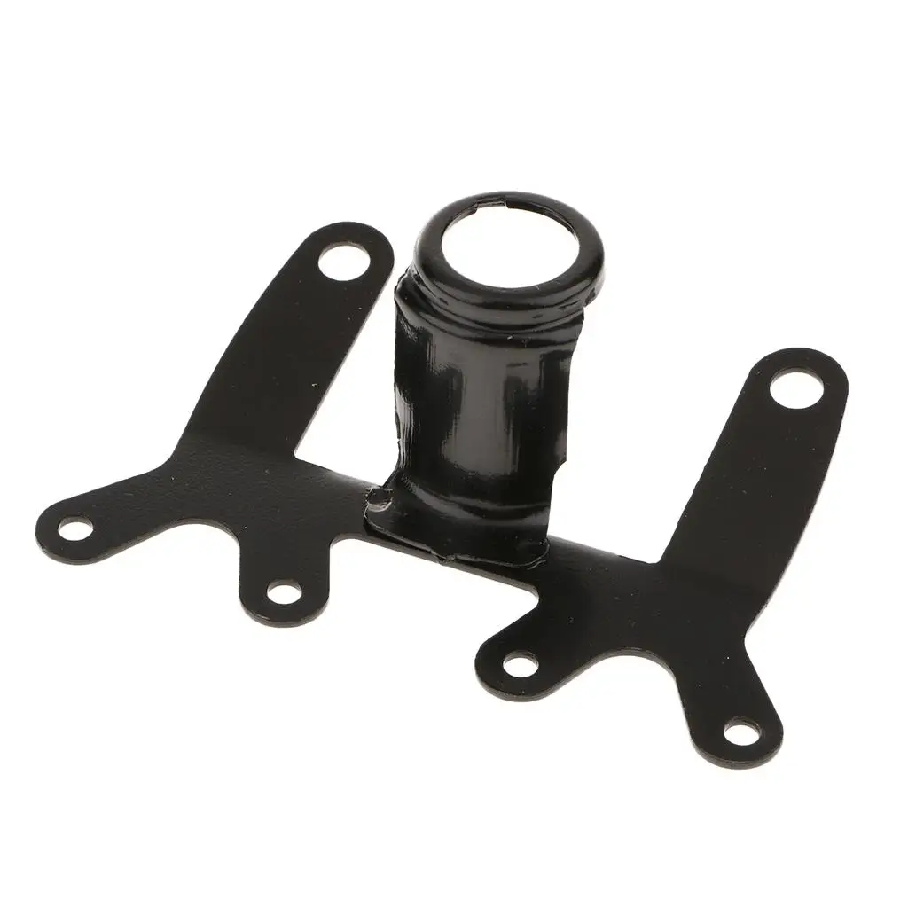 Motorcycle Speedometer and Tachometer Gauge Bracket Universal Black Iron Durable Mounting Holder for Custom Motorcycles