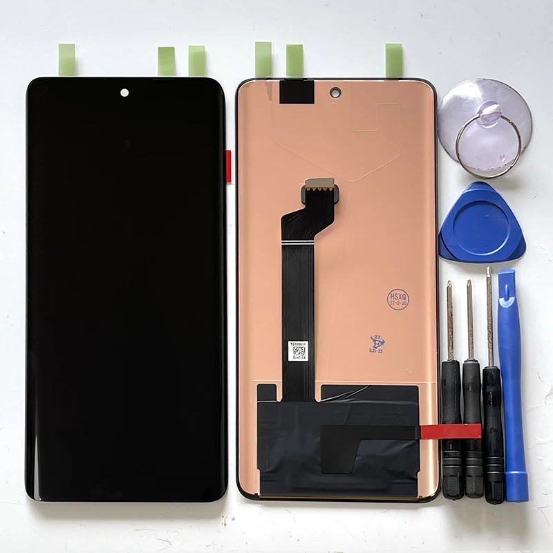 6.57'' OLED Original For Huawei nova 9 Nova9 NAM-AL00/LX9 LCD Screen Touch Panel Digitizer For Huawei Nova 9 LCD Display Frame