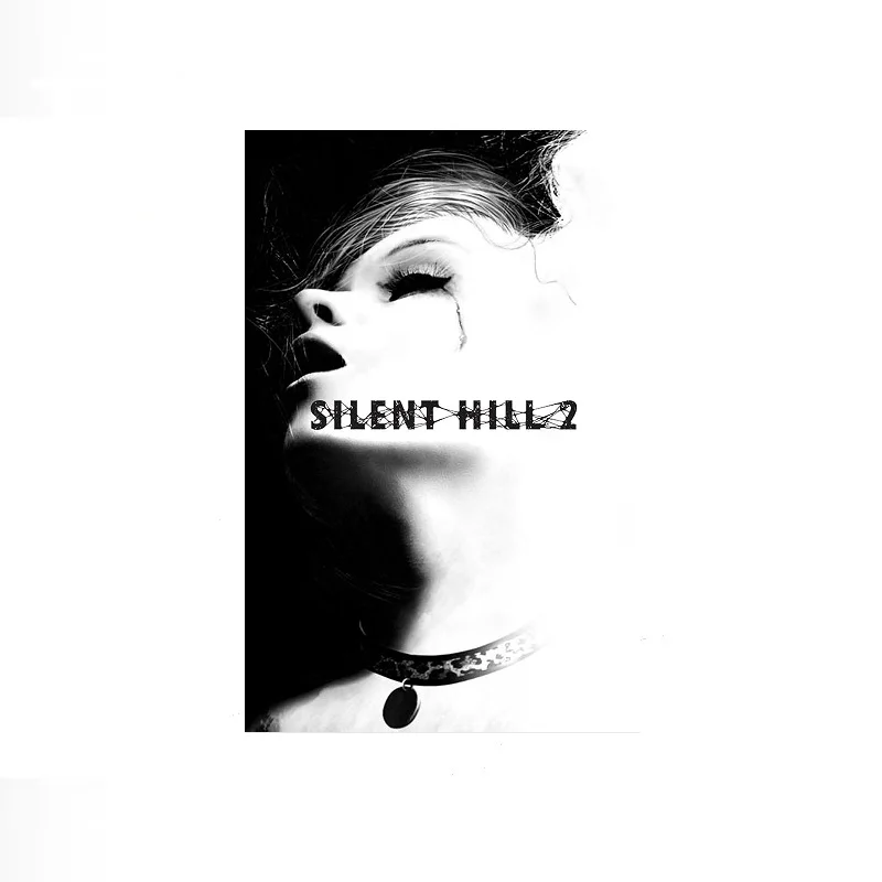 12Style Classic Silent Hill Classic Horror Game, Print Art Canvas Poster, For Living Room Decor Home Wall Picture