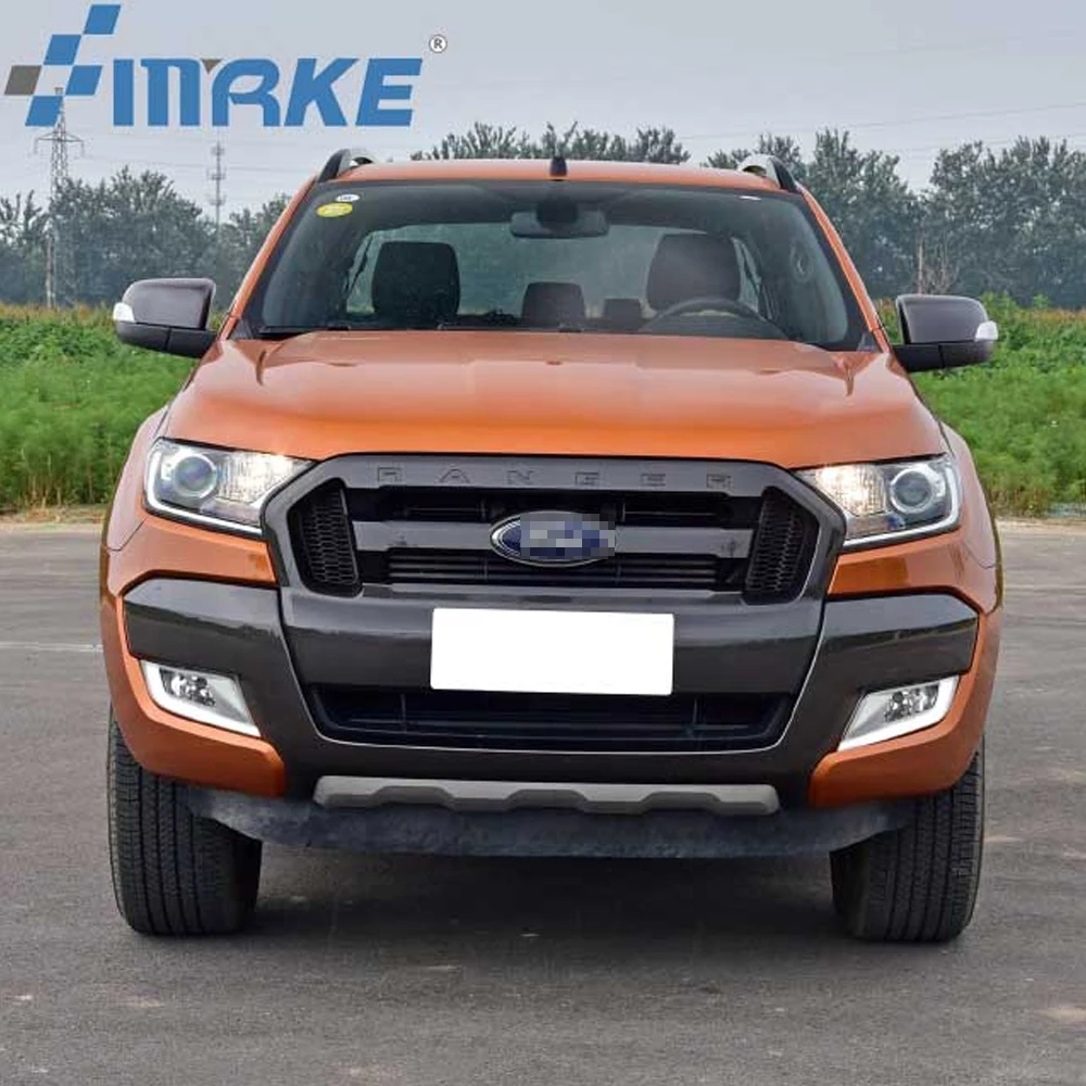 

2 шт. для Ford Ranger Wildtrak 2015 2016 2017 2018 светодиодные DRL дневные ходовые огни дневного света противотуманные фары желтый поворотник