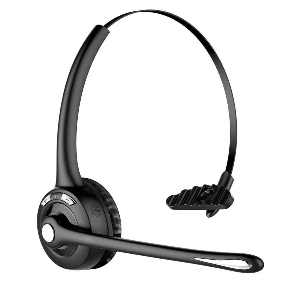 

Bluetooth-Compatible Headphone Useful Stereo Surround Safe Wireless Bluetooth-Compatible Headset for Telephone Operator