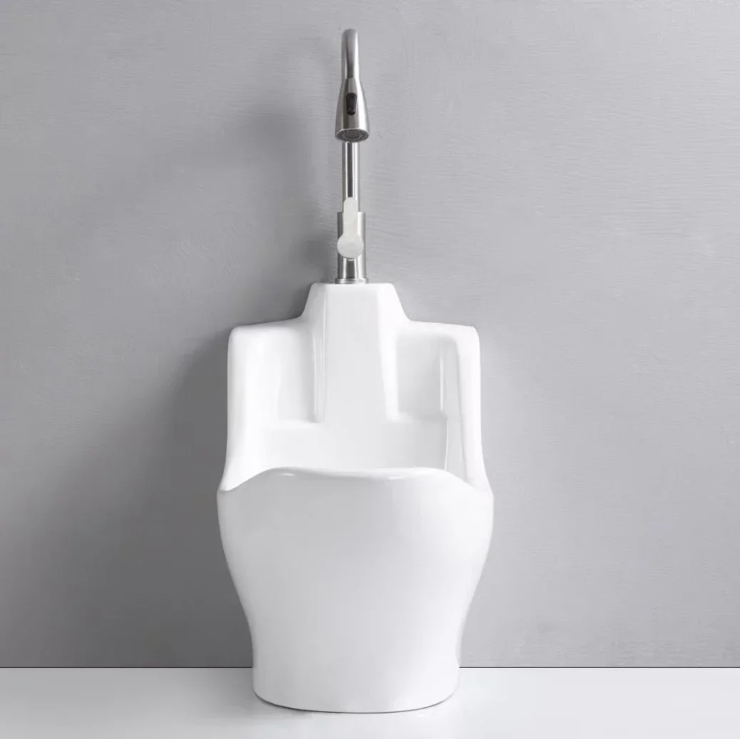 

#Modern Muslim Product Single-Hole Floor Mounted Washing Basin Bathroom Sink Ceramic Foot Wash Wudu Basin Sink