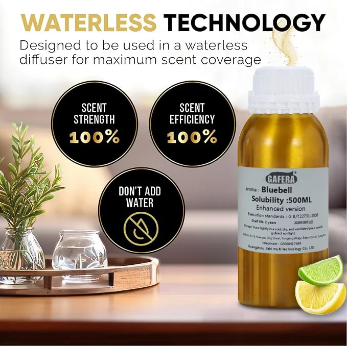 Oil-soluble essential oil, suitable for all waterless aroma diffusers, scent spray machines, Ritz-Carlton, Ice Age500ml/16.9floz
