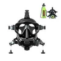 Smaco Scuba Diving Mask Full Face Snorkel Masks Underwater Breathing Snorkeling Set Swimming Mask Scuba Diving Equipment