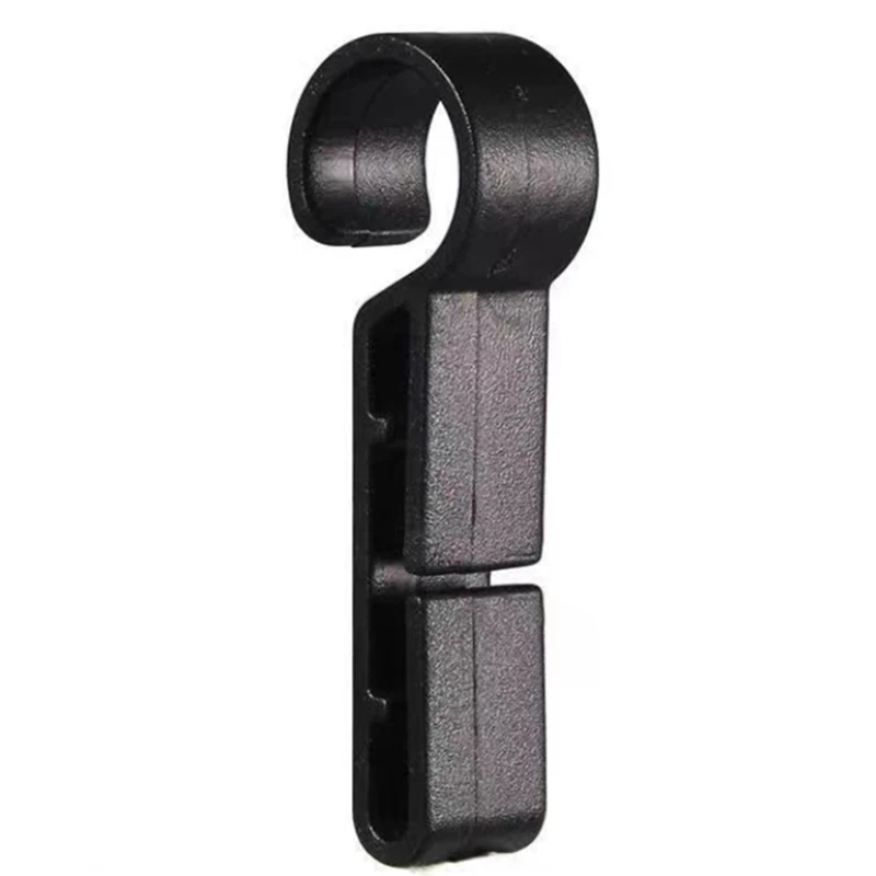 ABNO-Clip para casco, casco duro, clip para hebilla de faro, clip para diadema antideslizante, gancho de clip duradero y estable, 20 piezas para exteriores