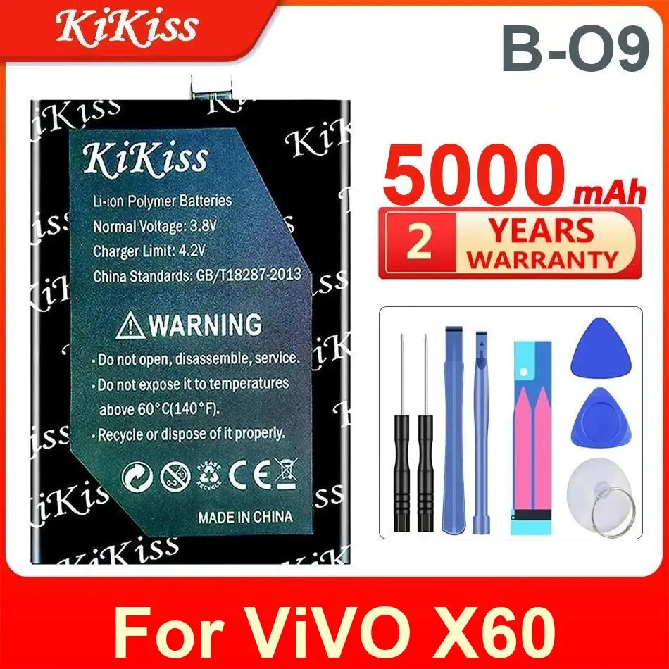 

Аккумулятор Kikiss B-O9 емкостью 5000 мАч для Vivo X60