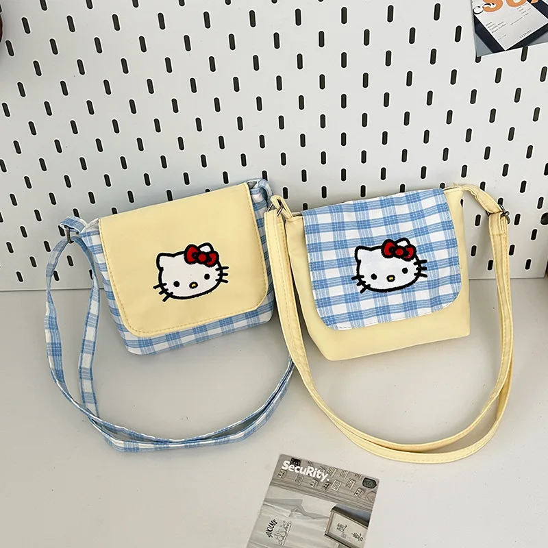 

Новая сумка для наушников Sanrio Hello Kitty, милый универсальный кошелек для монет, губная помада, сумка для хранения, сумка для камеры CCD, подарки для девочек