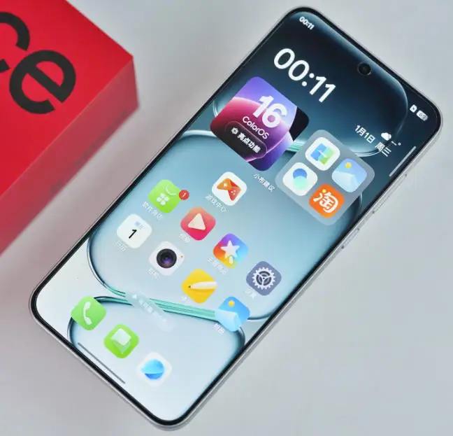 Unlocked OnePlus Ace 6 China Version 6.83inch AMOLED 120Hz Snapdragon8 Elite 50MP 7800Mah 120W Flash Charger NFC OTA PLQ110
