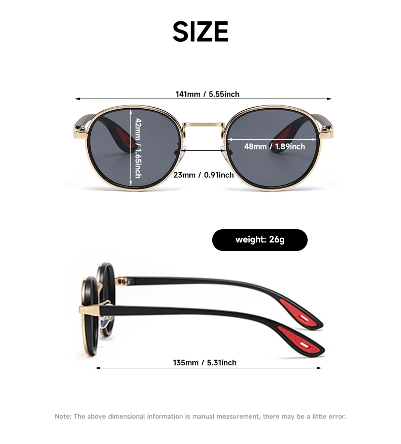 Neue Retro Pilot UV400 Sonnenbrille Männer Frauen Marke Designer Sonnenbrille Unisex Outdoor Shades Klassische Trendy Brillen – Detail 3