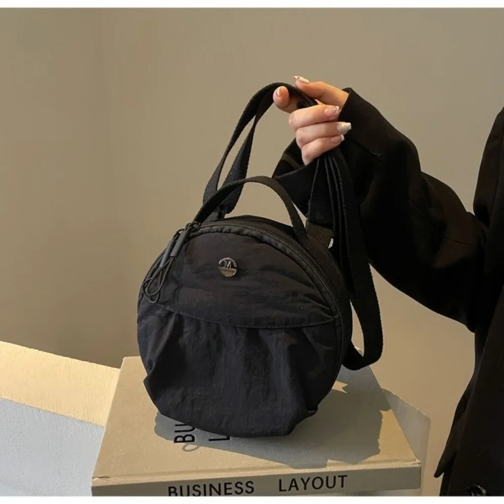 لطيف الكورية نمط النايلون حقيبة كتف الهاتف المحمول تخزين محفظة صغيرة مستديرة حقيبة حقائب المحفظة حقائب صغيرة حقيبة كروسبودي الفتيات