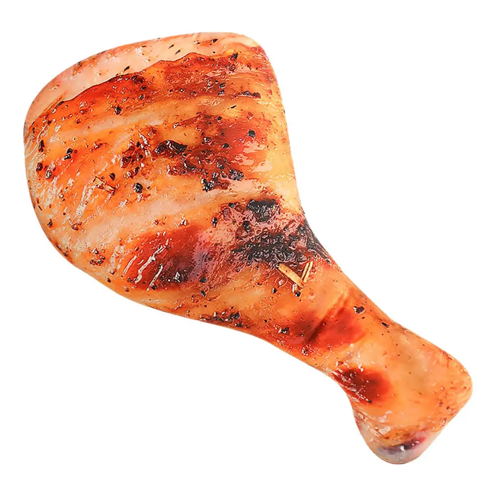 

Chicken Leg Pillow 50Cm 3D Simulation Fried Chicken Lumbar Back Cushion Soft Hugging Pillow Home Decoration Kids Birthday Gift