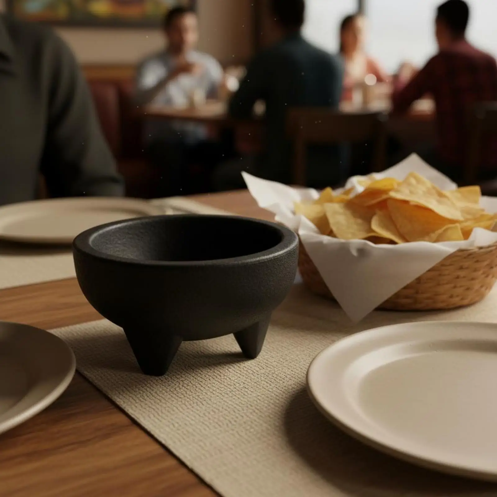 Synthetic Salad Bowl Polypropylene Round Design Sauce Bowl Tableware for Tasting Plates and Catering Trays