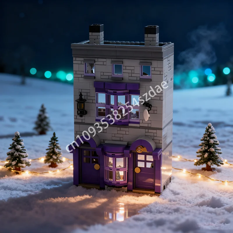 332 قطعة MOC سيدتي مالكين S تعديل هاري نموذج هدية الكريسماس اللبنات لتقوم بها بنفسك ألعاب إبداعية الطوب عيد ميلاد الاطفال #1