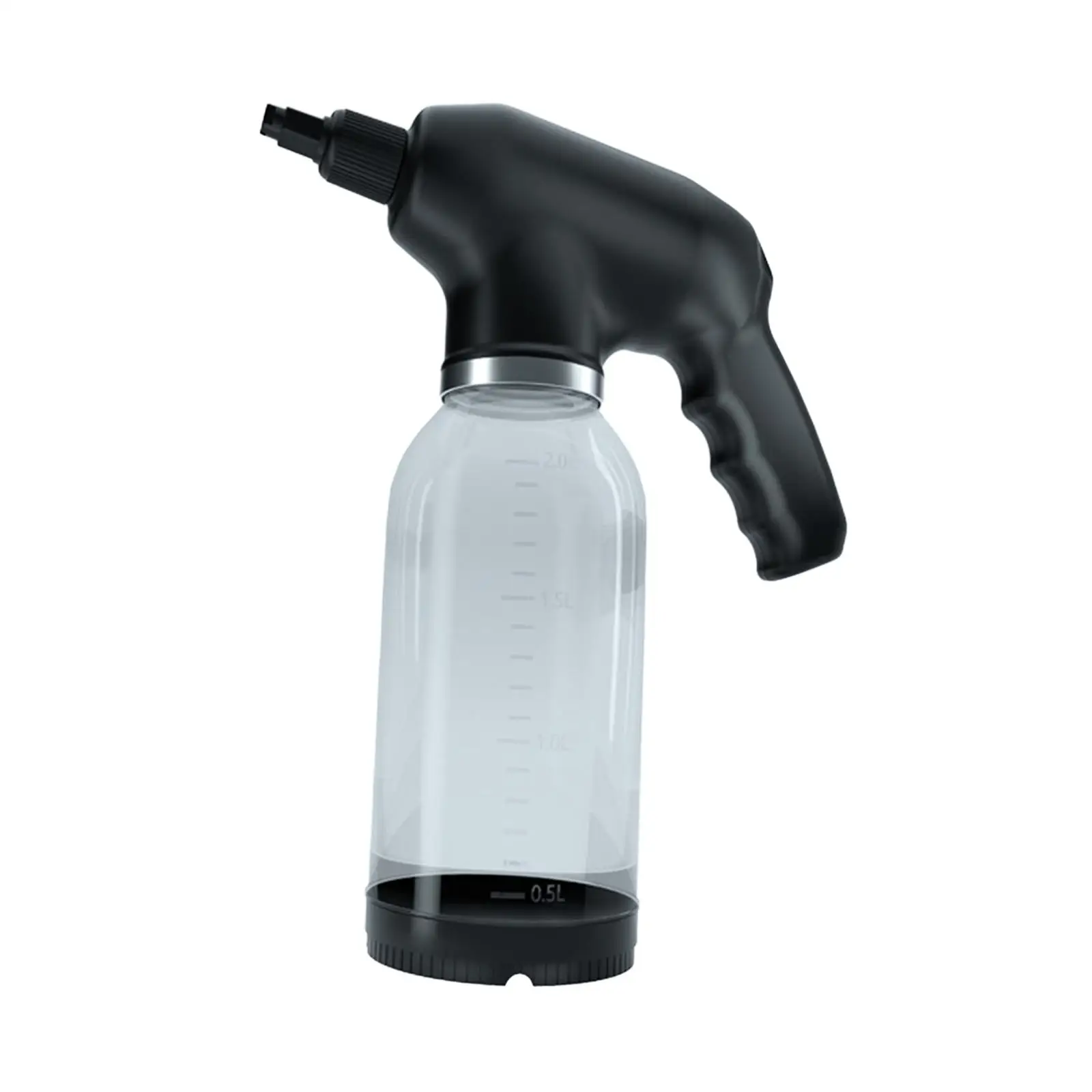 

2000ml Car Electric Foaming Sprayer 13.6x33cm Versatile Handheld Soap Sprayer Battery Powered for Indoor Outdoor Plants Durable