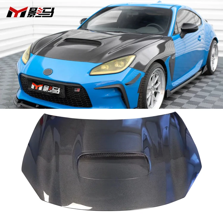 

Sti Style Carbon Fiber Engine Bonnet For Toyota Gr86 Subaru Brz Zd8 Zn8 2021-2023 Engine Hood