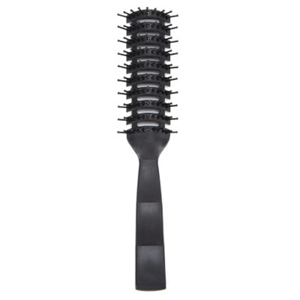 

RibComb Lightweight WomenMassage Hairdressing Styling PlasticLongHandle AntiSlip HomeUse TravelUse GiftsWomen Girls