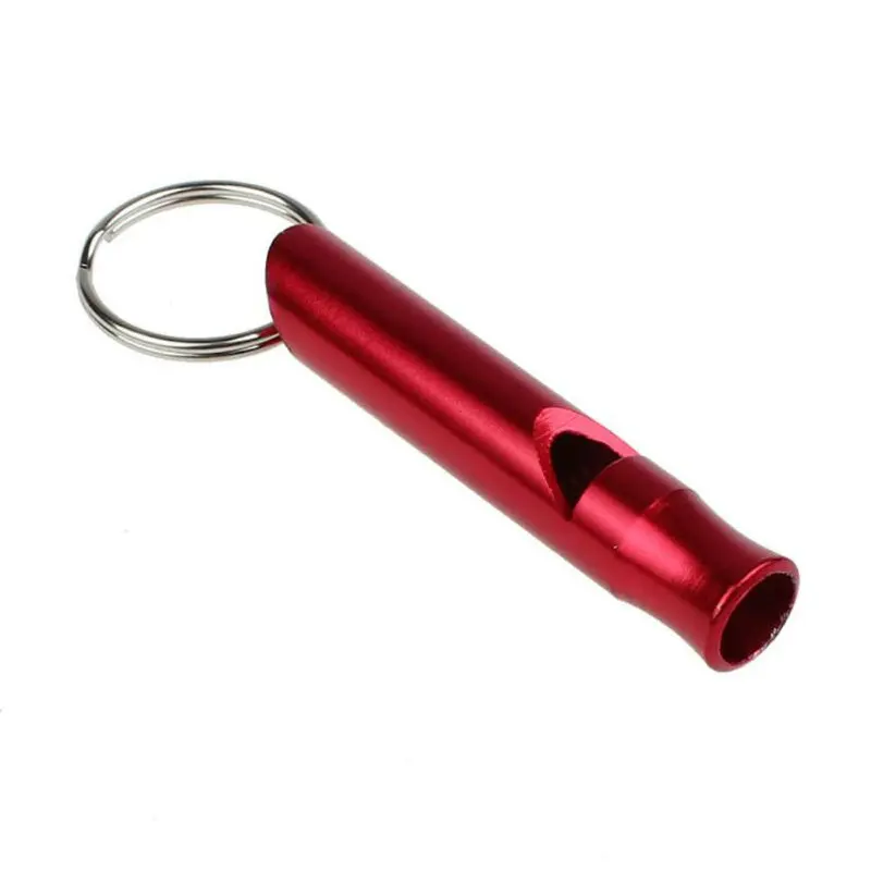 Multifuncional Alumínio Emergency Survival Whistle, Keychain portátil, ferramentas ao ar livre, Camping, Caminhadas, 1 Pc, 5 Pcs, 10Pcs