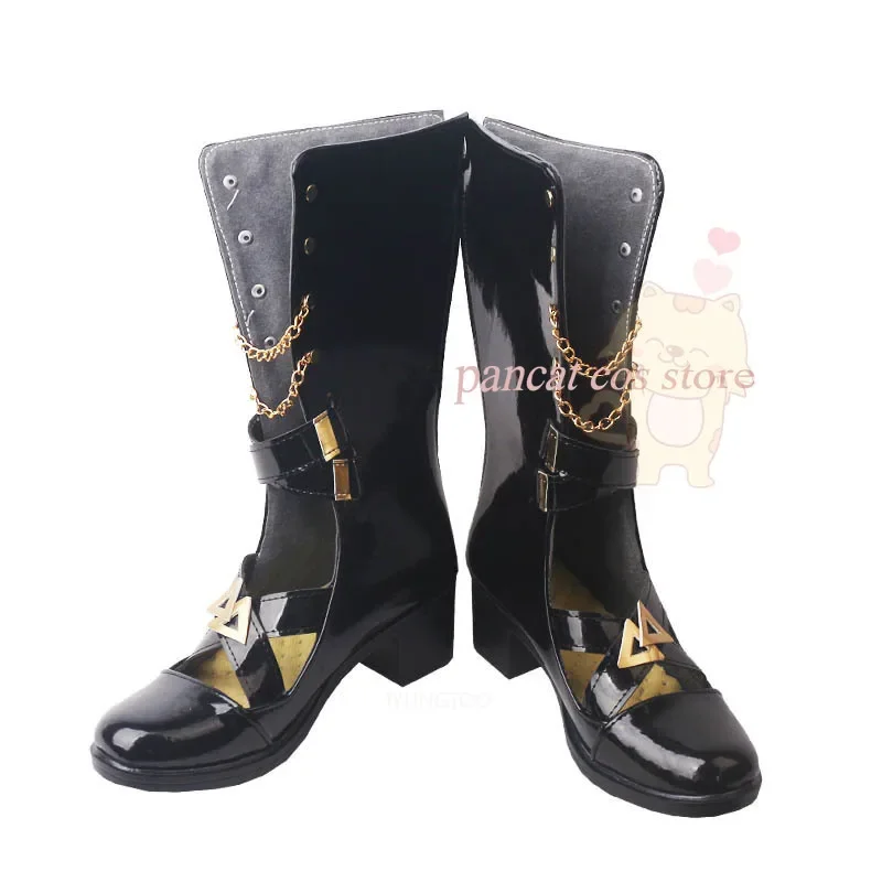 

Arknights Anime Specter The Unchained Cosplay Costume Shoes Fashion Knight Boots Carnival Halloween Shoes Cosplay Costume Prop