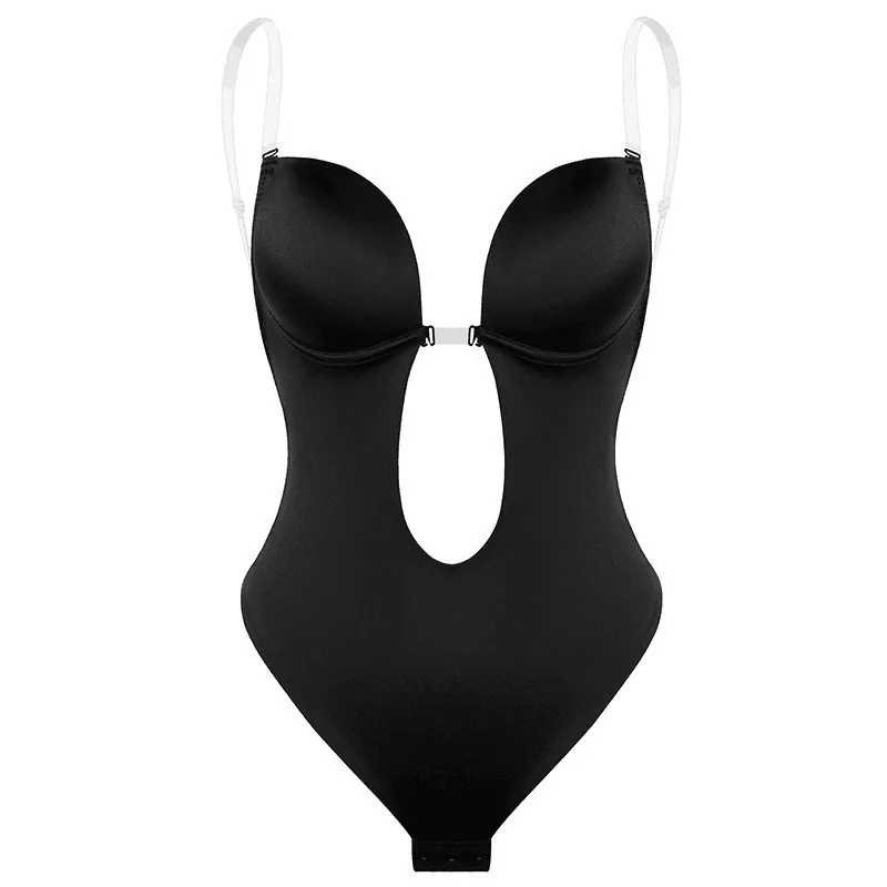 

Women Shapewear Backless Bodysuits Invishaper Plunge Body Shaper Bra Tummy Control Party Favors for Women Lingerie