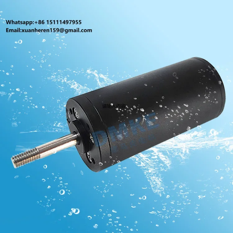 DMKE IP68 Waterproof Brushless DC Motor 12V 300W for Surfing Boat Underwater Thruster