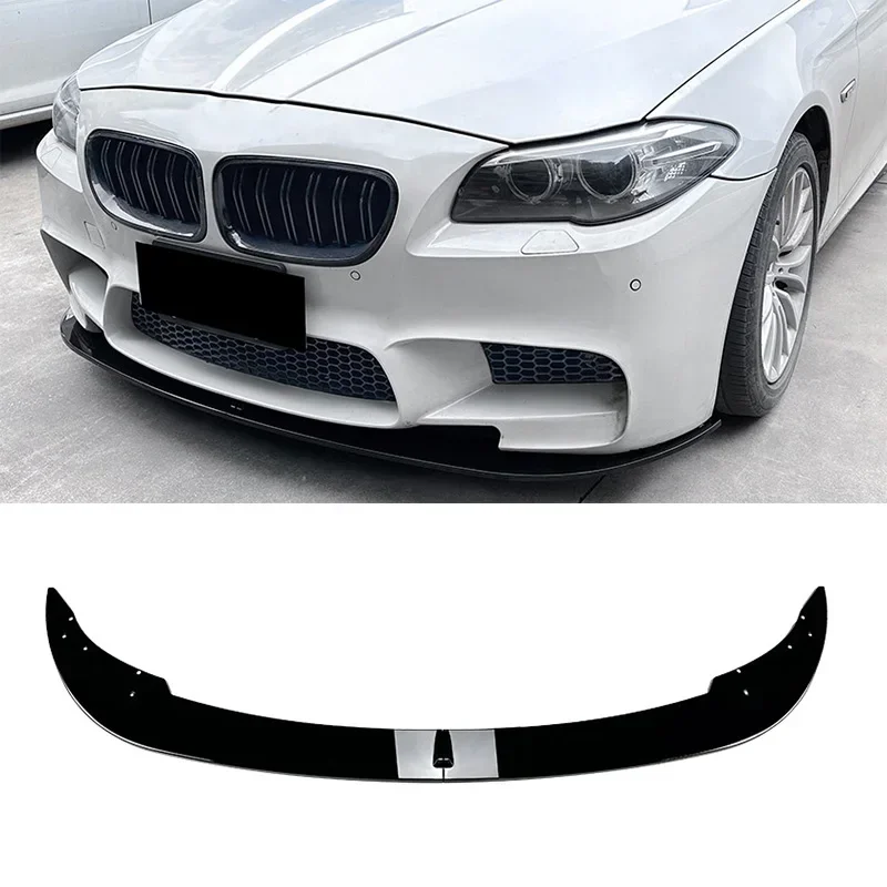 

Front Bumper Lip Spoiler For BMW 5 Series F10 F11 M5 2011 2012 2013 2014 2015 2016 2017 Car Protector Lower Blade Splitter