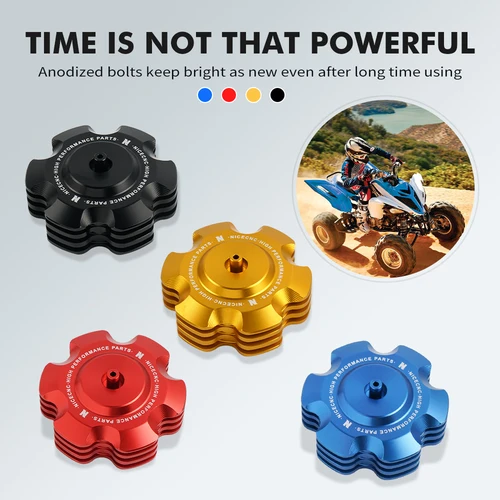 Imagen 2 del producto Tapa de combustible de gasolina para motocicleta ATV, para Yamaha Raptor 700 700R Grizzly 125 YZ65 TTR110E TTR50E TTR125LE TTR230 para Yamaha 700 Raptor