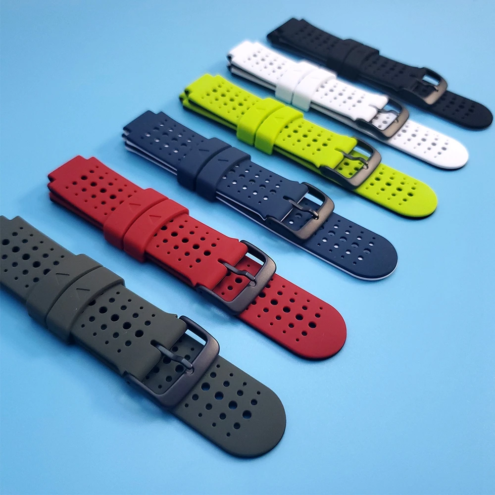 Sport Silicone Strap For Garmin Forerunner 235 220 230 620 630 735XT Bracelet Watchband Accessories