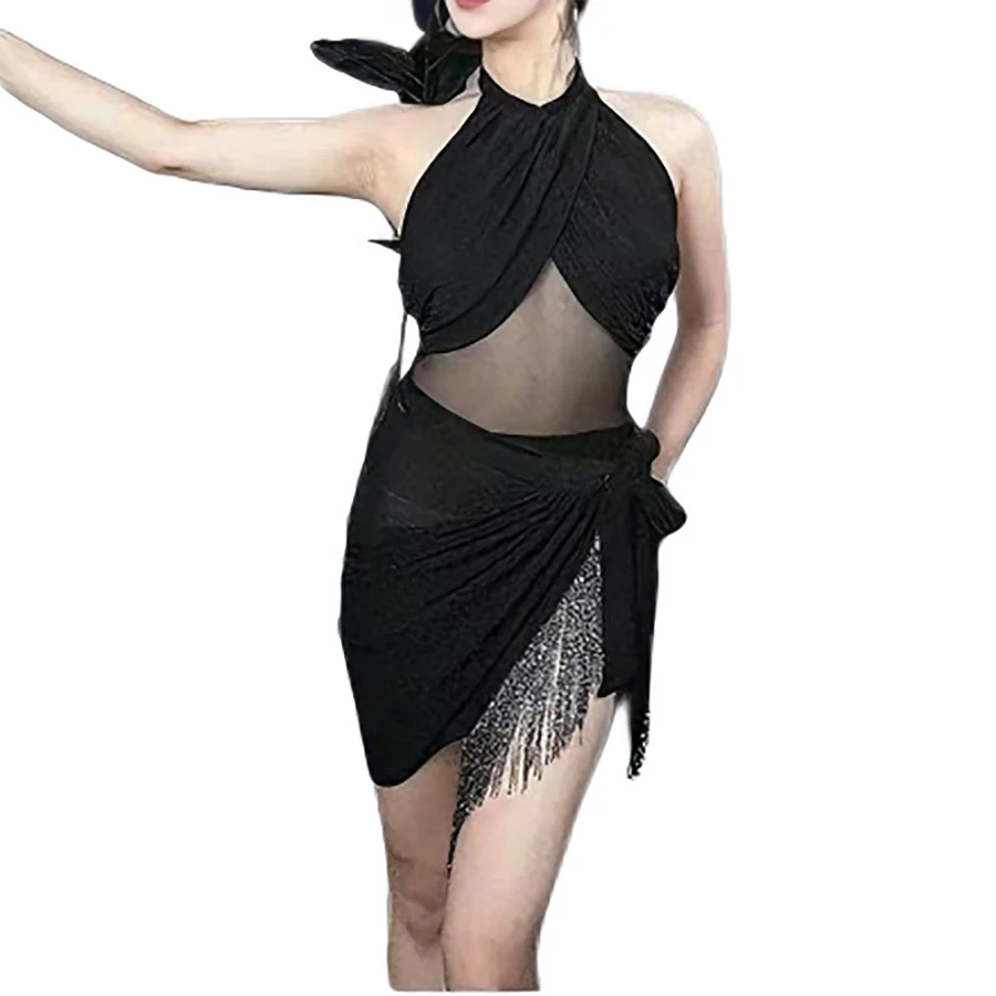 latin-dance-clothes-summer-women-practice-wear-silver-and-black-suit-fringe-skirt-adult-rumba-samba-dance-show-costume