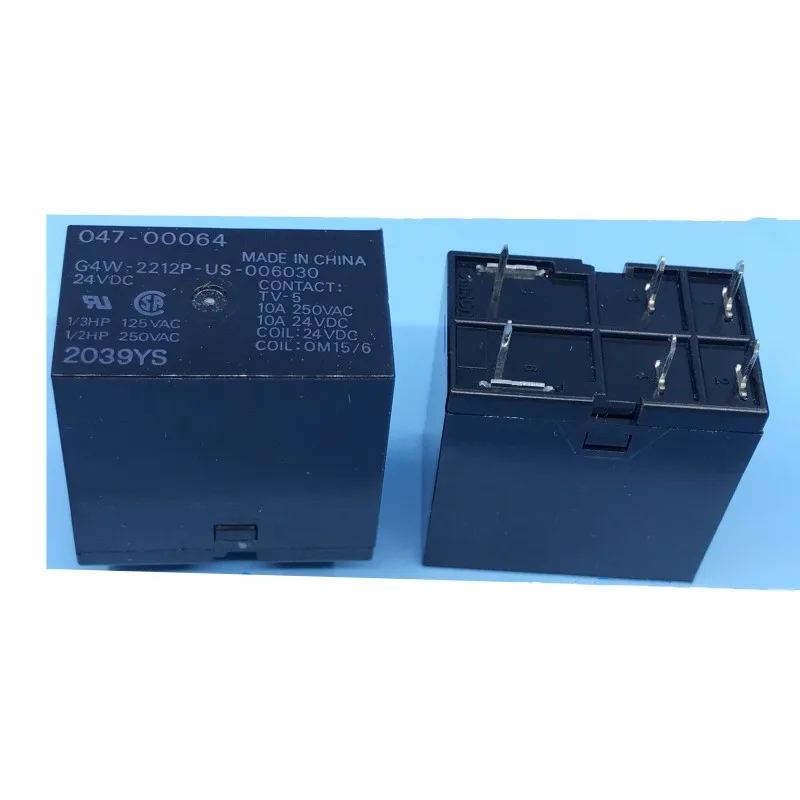 

Free shiping 10pcs/lot relay G4W-2212P-US-006030 24VDC