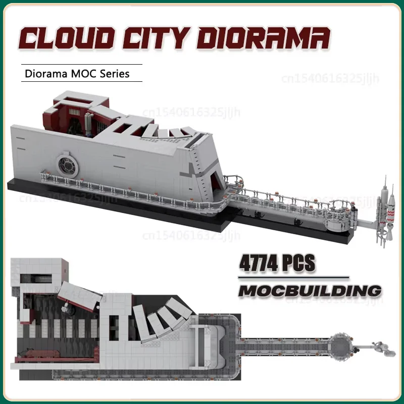 

Конструктор «облачный город» UCS, конструктор MOC, Кирпичи по технологии фильма, сборка «сделай сам», демонстрационные модели, наборы, коллекционные игрушки, подарки