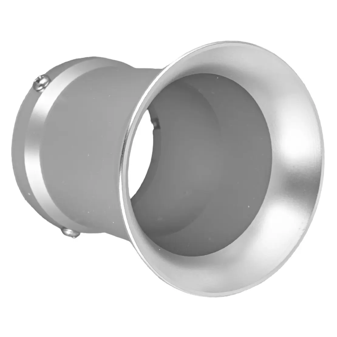 Silver 50mm Motorcycle Velocity Stack Carb Carburetor Air Filter Funnel Trumpet Horn Cup fit for Honda Suzuki Kawasaki Yamaha