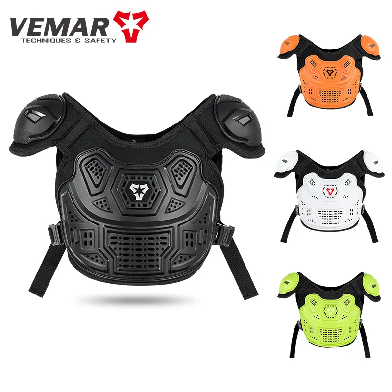 Motorreizen Kinderpantser Anti-val borstbescherming Motorfiets Loopfiets Jeugd Racing Off-road pantser