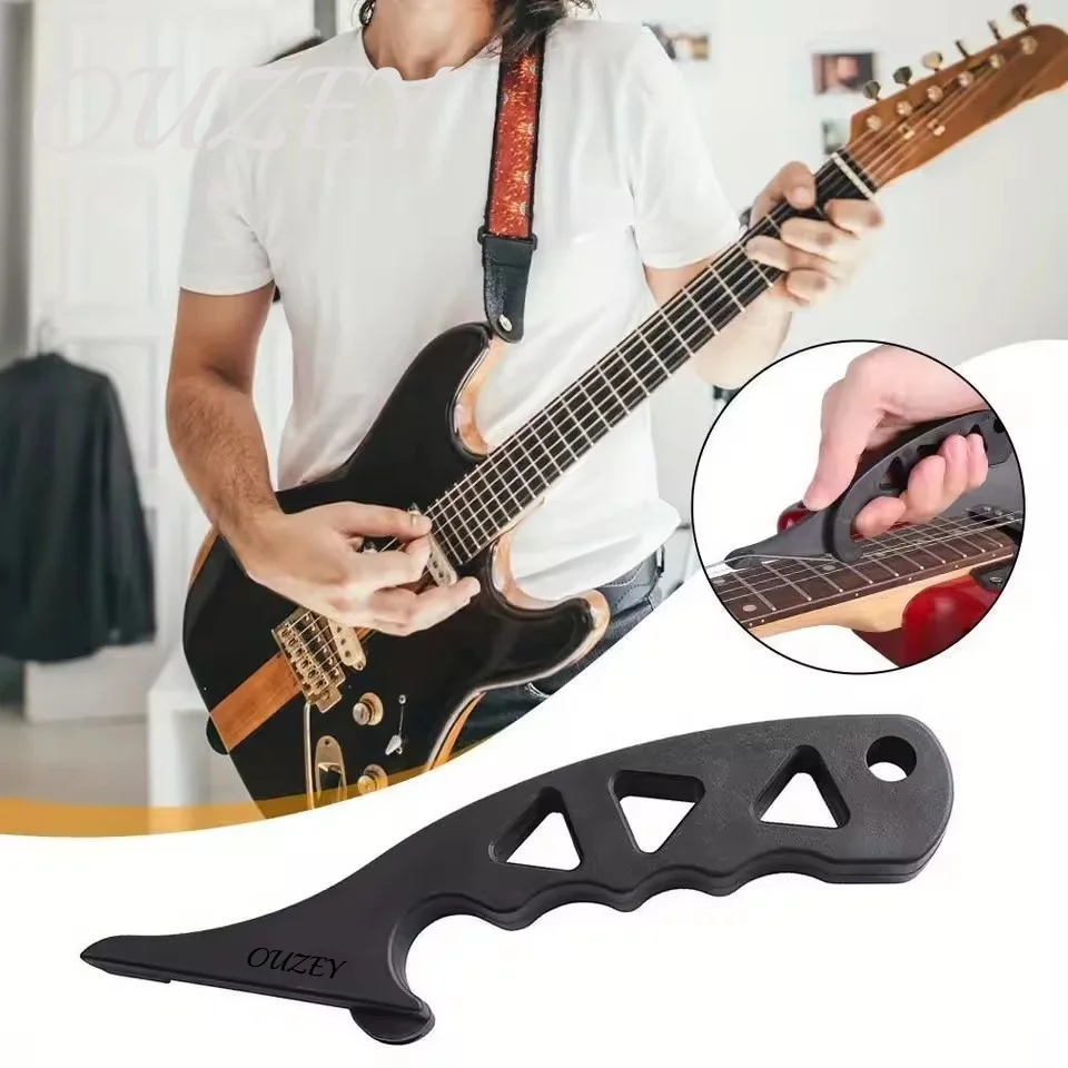 

Electric Guitar String Stretcher Long Life Robust Guitar String Stretching Device Black Easy Use Lightweight for Maintenance