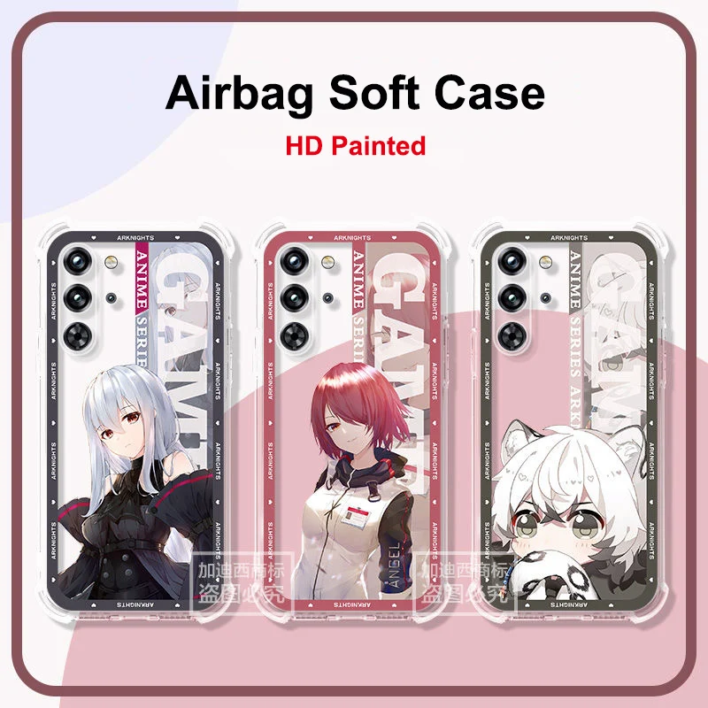 Anti-fall Casing For Nubia Red Magic 10 Pro Plus 5G Slim Soft TPU Silicone Transparent Case For Red Magic 10 Pro+ 9S 9 8 8S Pro