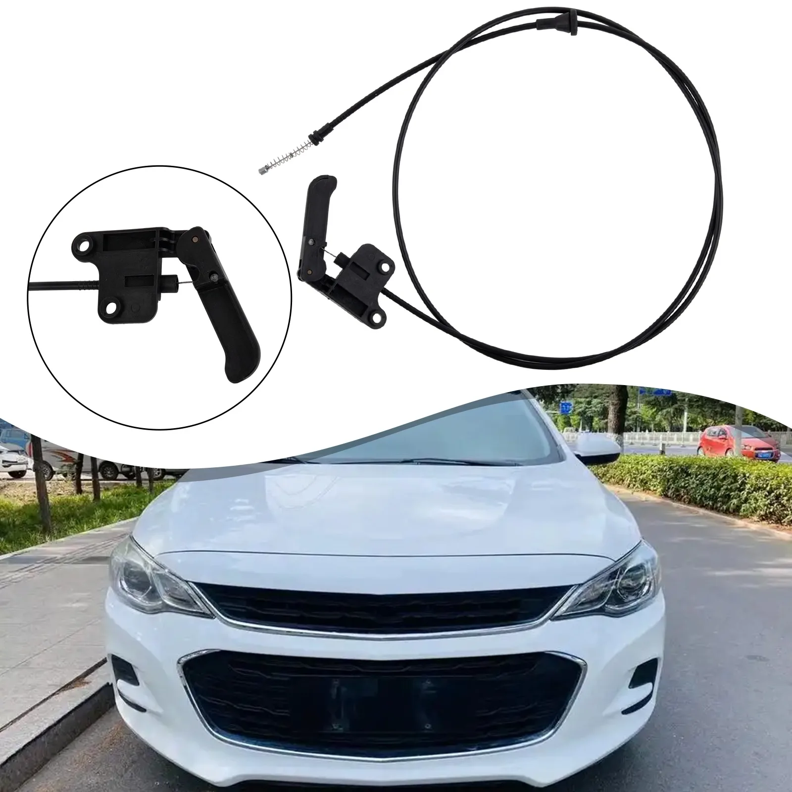 Car Maintenance Hood Latch Release Cable Direct Replacement Cable Fitment Type Direct Replacement OE Check Recommended