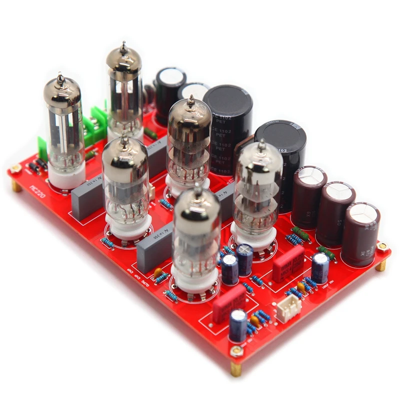 MC220 Circuit HIFI 6N3 6H3n Tube Preamp Preamplifier Audio Amplifier Board With 6Z4 Tube Rectifier board