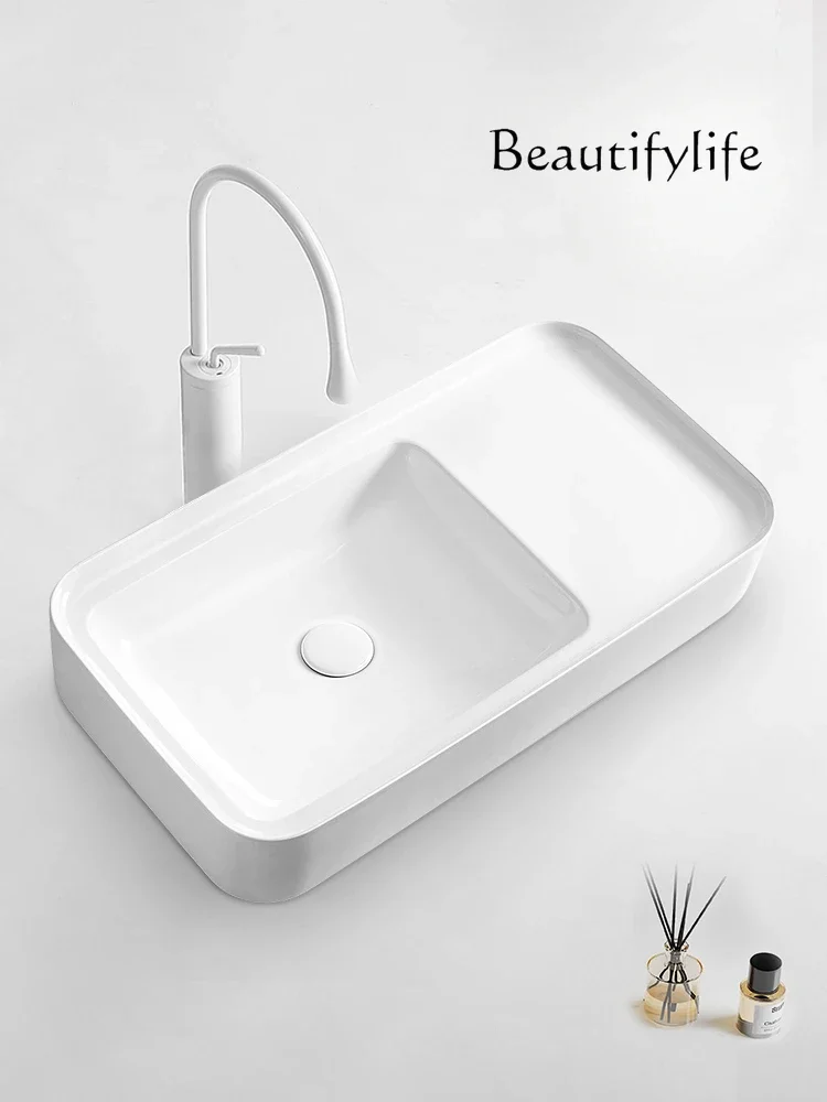 

bathroom accessories set Size, left and right artistic personality on the table, wash basin, face wash, balcony for home use