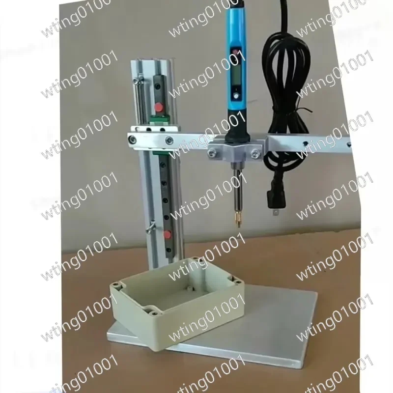 Heat Set Insert Press for 3D Printing Precision Linear Guide Brass Nut Implant Machine for Plastic Threaded Insert Embedding