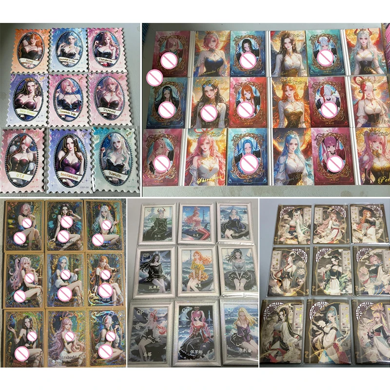 Anime One Piece GSP QP DR WP SSP HP CP ZR Cards Hancock Nami Vivi Robin Shirahoshi Reiju Perona Uta Yamato Collection Cards