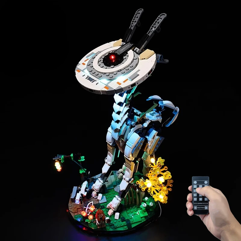 

Комплект светодиодного освещения без модели, подходящий для LEGO Horizon Forbidden West: Tallneck 76989 (строительные блоки в комплект не входят)