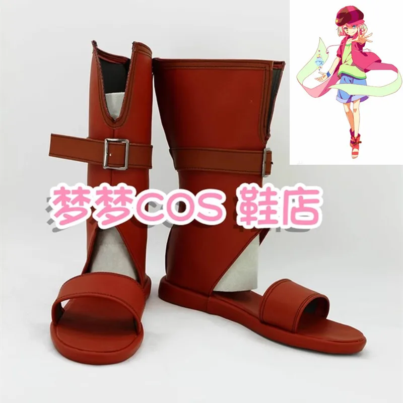

No Game No Life Tet Teto Cosplay Shoes Costume Shoes Faux Leather Sandals Custom Made Shoes Boots