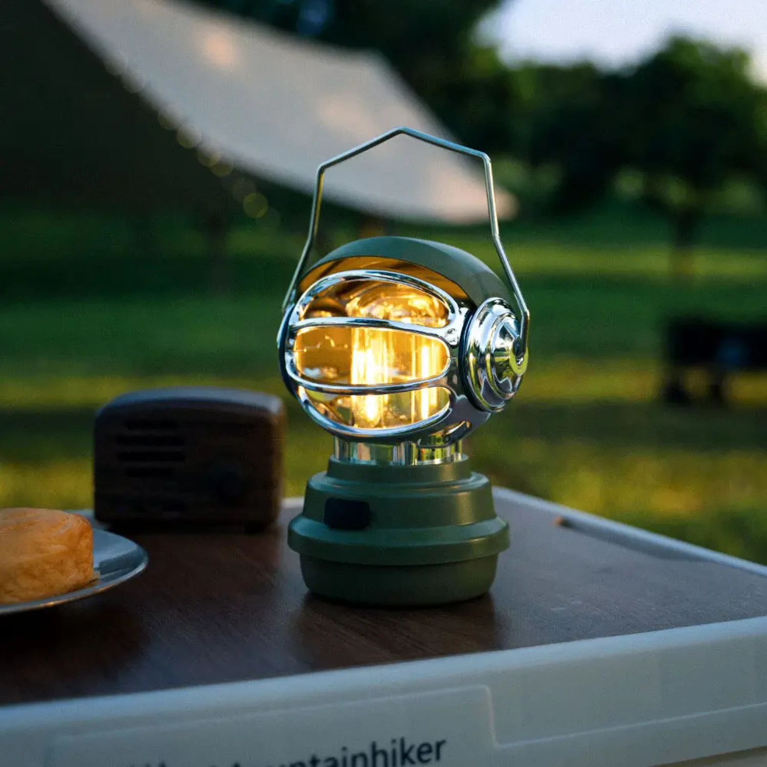 Multifunctional Camping Light, 1200mAh, Three Modes, Rechargeable, Waterproof, Outdoor, , Lantern Lamp