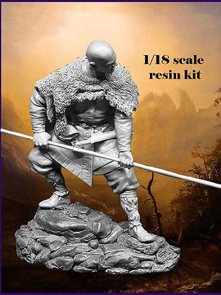 

Resin soldier 1/18 ancient Vikings Battle Ingvar century stand Model Unassambled Unpainted Figure Building Kit