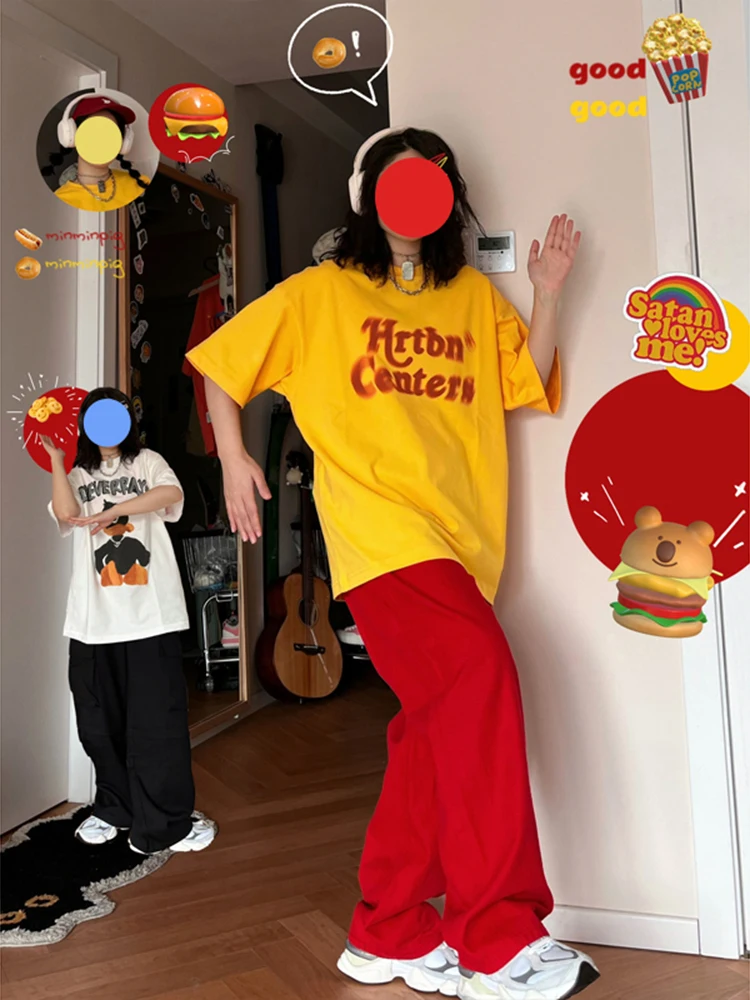 

Джинсы Cleanfit Red Denim, мужские, в стиле американской уличной моды, цвет Dopane, прямые, повседневные, длинные брюки, широкие штанины, из смесового хлопка