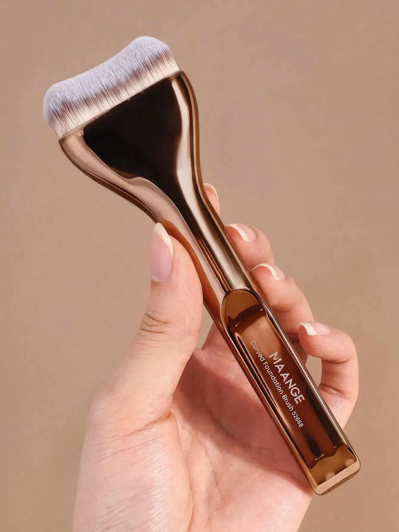 

1pc Soft Travel Makeup Brush Set, Professional Makeup Brushes For Foundation, Face, Powder, Detail, Suitable For Liquid Foundati