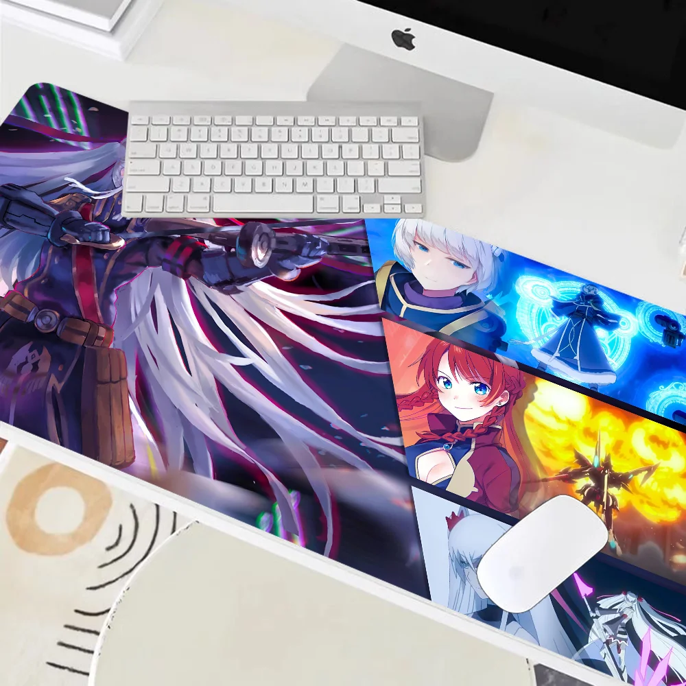 1pc Popular Animation Re Creators Non-slip Mouse Pad Suitable For Office Computers Laptops E-sports Game Desk Mats XXL Keyboard