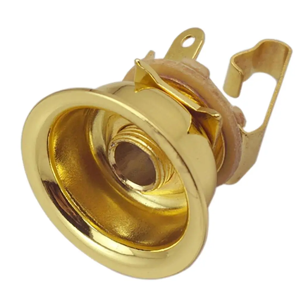 6.35mm 1 4 Jack Stereo Output Socket Electric Guitar Accessory Durable Metal for TL Body Upgrade