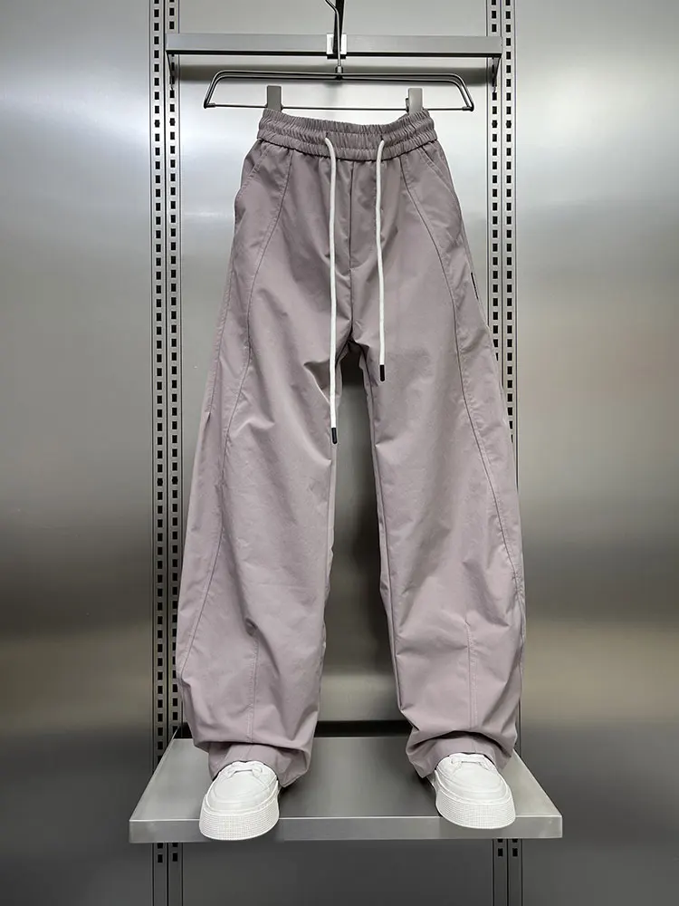 

Мужские повседневные брюки American Sle Waed Qui Dry прямого кроя, весенне-летние, трендовые, свободные, универсальные, для активного отдыха, спортивные, длинные