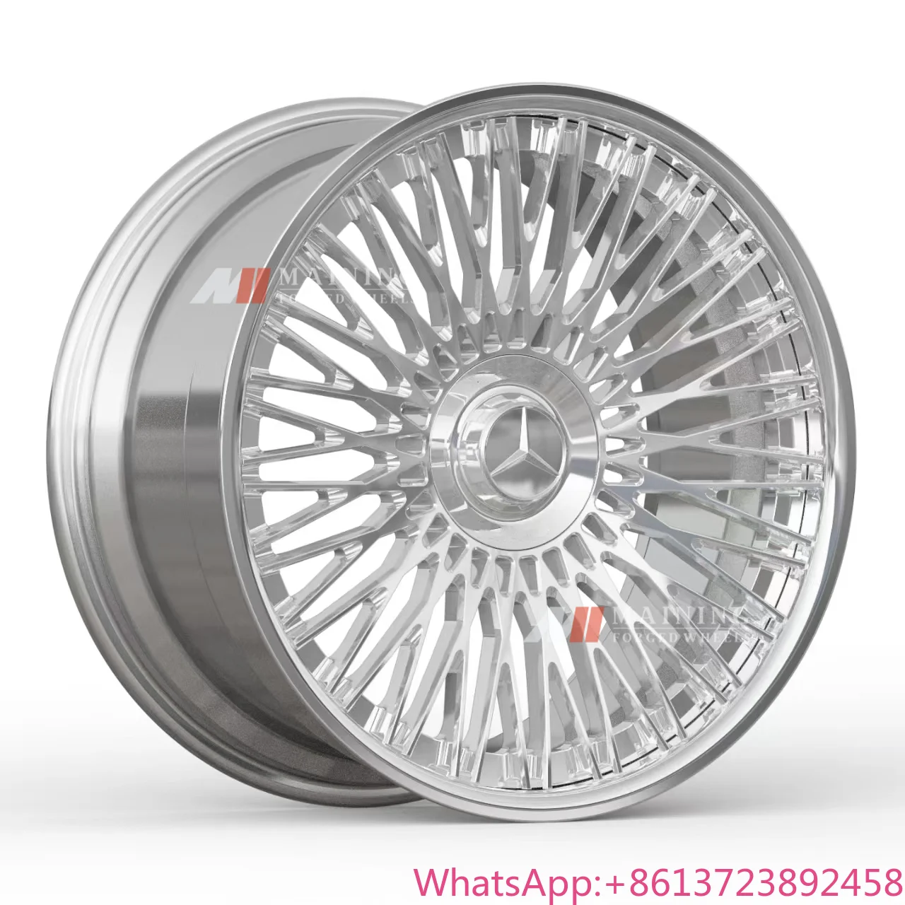 

Custom Two Piece Alloy Rims for Mercedes Maybach S Class GLS 19-21 MN Forged 20 Inch Wheels Sport Bronze New 40mm 25mm 30mm