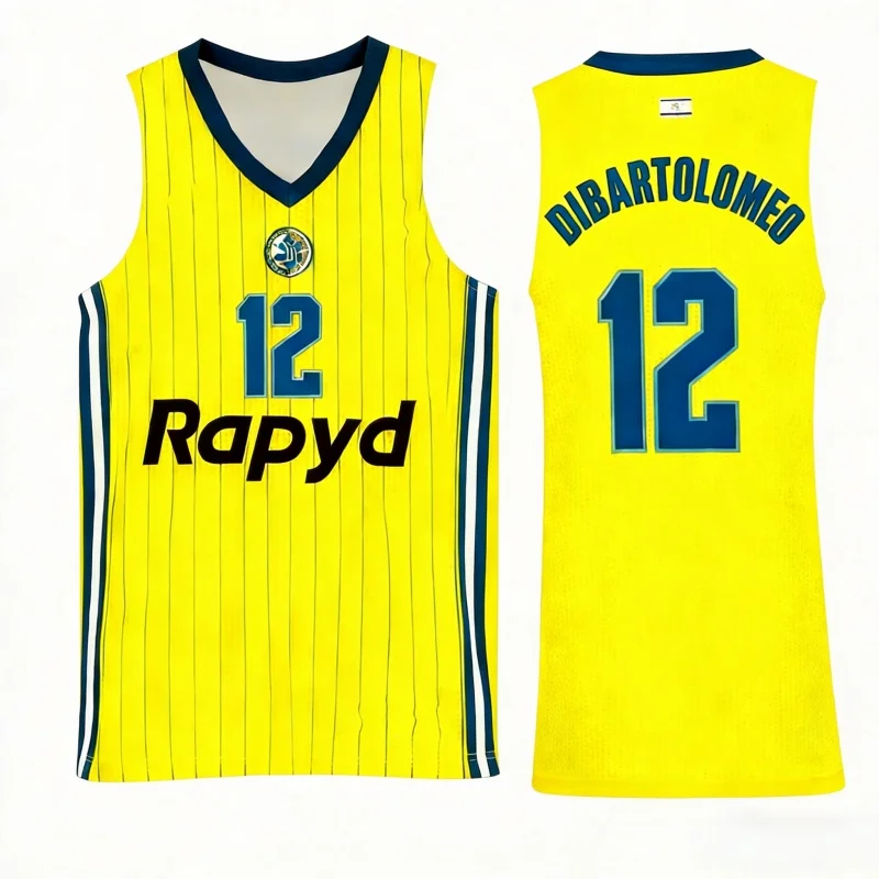 Sommer Neue Lsraeli Maccabi Tel Aviv Herren- und Damen-Basketballtrikots, Westen, Trainingskleidung, Familien-Matching-T-Shirts – Detail 7